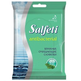 Salfeti салфетки влажные очищающие Антибактериальные