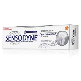 Sensodyne зубная паста "Восстановление и Защита отбеливающая"