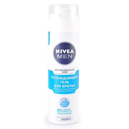 Nivea гель для бритья "Охлаждающий" для чувствительной кожи
