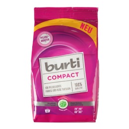 Burti порошок для стирки "Compact" концентрированный, для цветного и тонкого белья