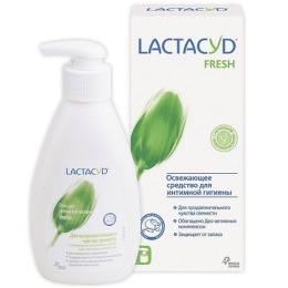 Lactacyd средство для интимной гигиены ежедневный Фреш освежающее, гель