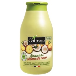 Cottage молочко для душа увлажняющее Ананас & кокос