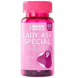 Urban Formula Комплекс Urban Formula для женщин в период менопаузы, Lady 45+ Special, 60 капсул
