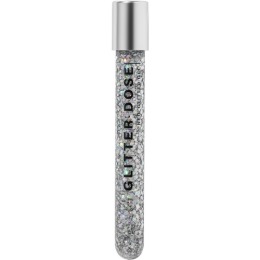 Influence Beauty глиттер на гелевой основе GLITTER DOSE, тон 02, Серебряный, 7 мл