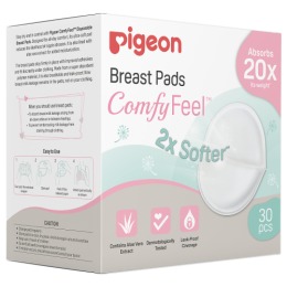 Pigeon вкладыши для бюстгралтера с алоэ Comfy Feel Breast Pads, 30 шт
