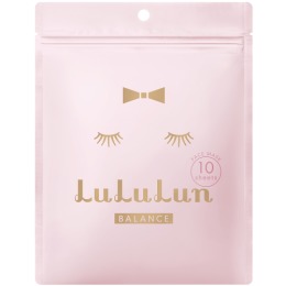 Lululun маска увлажнение и баланс кожи FACE MASK BALANCE PINK