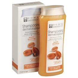 Biocos шампунь "Home Institut" дерматологический питательный с аргановым маслом, для сухих и поврежденных волос