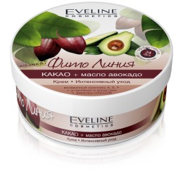 Eveline крем-интенсивный уход, серии фито линия: какао+масло авокадо
