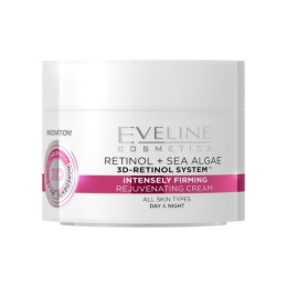 Eveline крем - интенсивный лифтинг для всех типов кожи Омолаживающий, серии ретинол+морские водоросли