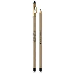 Eveline карандаш контурный с точилкой для макияжа глаз, серии Eyeliner Pencil, тон:  black
