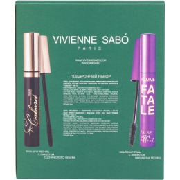 Vivienne Sabo подарочный набор тушь Cabaret тон 01 + тушь Femme Fatale