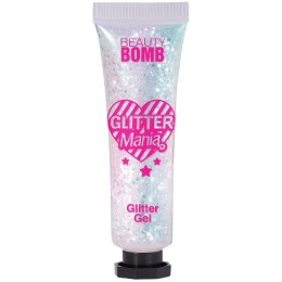 Beauty Bomb глиттер гель для лица Glitter Mania, тон 01