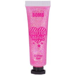 Beauty Bomb глиттер гель для лица Glitter Mania, тон 02
