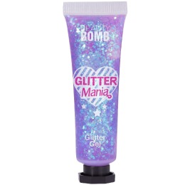 Beauty Bomb глиттер гель для лица Glitter Mania, тон 04