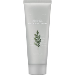 MISSHA успокаивающая пенка-маска для умывания Artemisia Calming Pack Foam Cleanser с экстрактом полыни, 150 мл