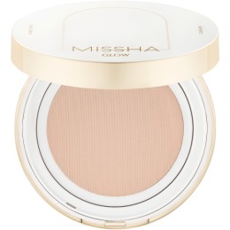 MISSHA тональный кушон Glow Cushion Прозрачное свечение, тон 21P Fair Pink Beige,14 г