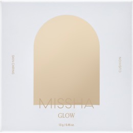 MISSHA тональный кушон Glow Cushion Прозрачное свечение, тон 21P Fair Pink Beige,14 г