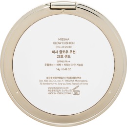 MISSHA тональный кушон Glow Cushion Прозрачное свечение, тон 23 Sand,14 г