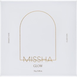 MISSHA тональный кушон Glow Cushion Light с коллагеном, тон 21P Fair,13 г