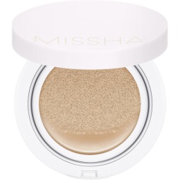 MISSHA тональный кушон Magic Cusion Cover Lasting с устойчивым покрытием, 23 Neutral Medium Beige,15 г