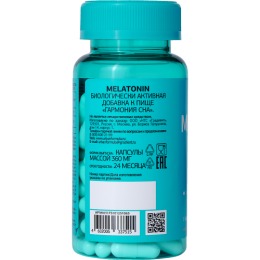 Urban Formula Комплекс для сна с мелатонином и витаминами группы В Melatonin, 30 капсул