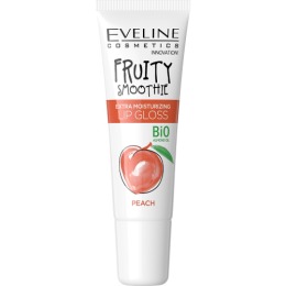 Eveline экстраувлажняющий блеск для губ серии Fruity Smoothie, тон peach,12 мл