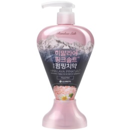 Perioe LG зубная паста Pumping Himalaya Pink Salt. Floral Mint с розовой гималайской солью, 285 г