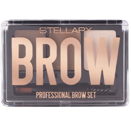 Stellary набор для бровей Professional Brow set тон 01 blond, 2.4 г