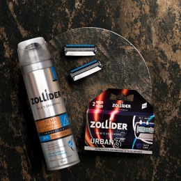 Zollider сменные кассеты 3 лезвия URBAN, 2 шт