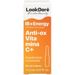 Look Dore концентрированная сыворотка в ампулах моментального восстановления с витамином С IB+ENERGY AMPOULES ANTI-OX VITAMIN C+ , 1 x 2 ml