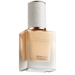 ZEESEA тональная основа Cream Velvet Liquid Foundation, тон 02 Natural / натуральный,20 г