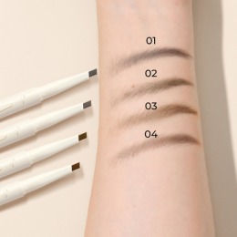 FOCALLURE карандаш для бровей Silky Shaping Eyebrow Pencil, тон: 01 Чёрный,0,16 г