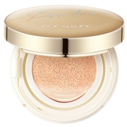 FOCALLURE тональный крем кушон Poreless Matte Air Cushion Foundation, тон: 101 Светлый бежевый,10 г