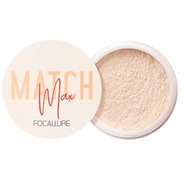 FOCALLURE пудра для лица рассыпчатая Baking & Setting Loose Powder, тон: 02 Слоновая кость,15 г