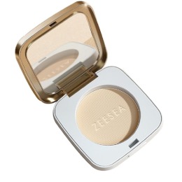 ZEESEA пудра компактная Soft Velvet Pressed Powder, тон 01 Pearl White / жемчужный,7 г