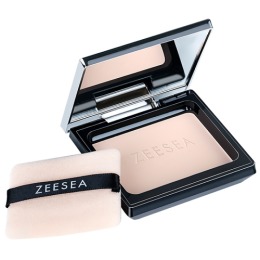 ZEESEA пудра компактная Refreshing silky powder, тон M01 Ivory / слоновая кость,8 г