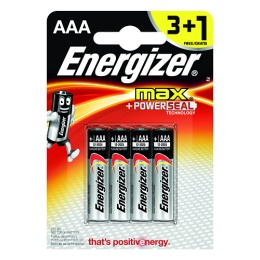 Energizer батарейки "MAX" AAA алкалиновые