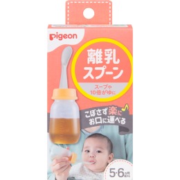 Pigeon бутылочка с ложечкой для кормления с 5 мес, 120 мл