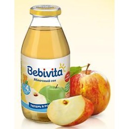 Bebivita сок "Яблочный", 200 г