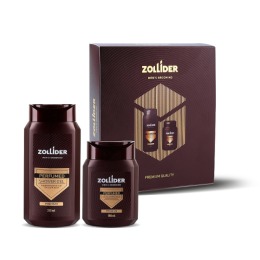 Zollider подарочный набор Premium гель для душа и бальзам после бритья, 250 мл + 150 мл