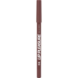Love Generation карандаш для губ Lip Pleasure гелевый, стойкий, ровный контур, тон 08, bold - темно-коричневый,1.35 г