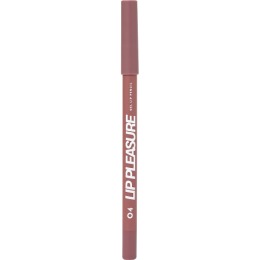 Love Generation карандаш для губ Lip Pleasure гелевый, стойкий, ровный контур, тон 04, daring - холодный коричневый,1.35 г