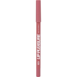 Love Generation карандаш для губ Lip Pleasure гелевый, стойкий, ровный контур, тон 03, genius - розово-красный,1.35 г