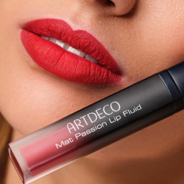 Artdeco флюид для губ матовый Mat Passion Lip Fluid, тон 42, красный бохо,3 мл