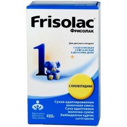 Friso заменитель молока "Фрисолак 1", 400 г
