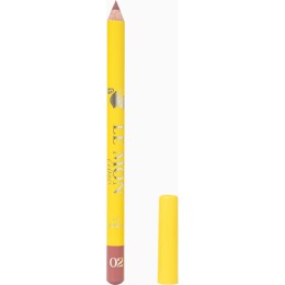 Vivienne Sabo карандаш для губ Crayon contour des levres "LEMON CITRON" , тон 02, пыльно-персико-розовый