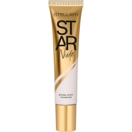 Stellary выравнивающий тональный крем STAR NUDE FOUNDATION, тон 01 Слоновая кость,25 мл