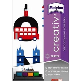Metylan creativ’ декоративная наклейка "Лондон", 47*67 см