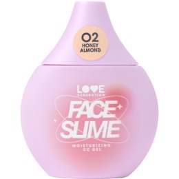 Love Generation увлажняющий СС-гель  Face Slime, уникальная гелевая текстура, легкое естественное покрытие, тон 02, бежевый, Honey Almond,30 мл