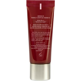 MISSHA BB крем для лица тональный MISSHA М Perfect Cover, Идеальное покрытие SPF 42, тон 22, Cool Sand,20 мл